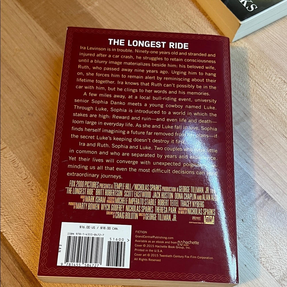 The Longest Ride and The Best of Me by Nicholas Sparks BUNDLE -- romance novels - Picture 6 of 14